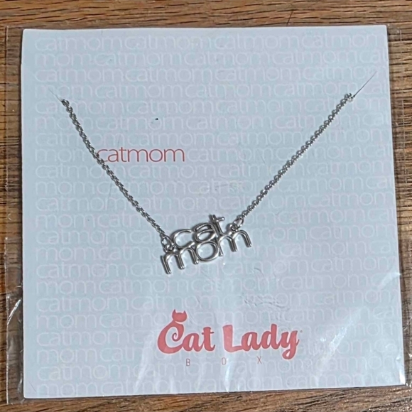 Jewelry - Cat Lady Cat Mom Necklace NEW
